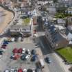 Oblique aerial view of Eyemouth.