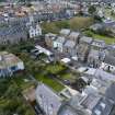 Oblique aerial view of Eyemouth.