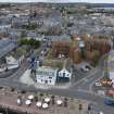 Oblique aerial view of Eyemouth.