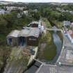 Oblique aerial view of Eyemouth.