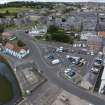 Oblique aerial view of Eyemouth.