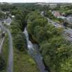 Oblique aerial view of Eyemouth.