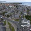 Oblique aerial view of Eyemouth.