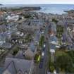 Oblique aerial view of Eyemouth.