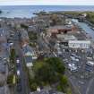 Oblique aerial view of Eyemouth.