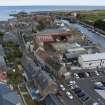 Oblique aerial view of Eyemouth.