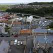 Oblique aerial view of Eyemouth.