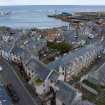 Oblique aerial view of Eyemouth.