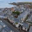 Oblique aerial view of Eyemouth.