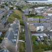 Oblique aerial view of Eyemouth.