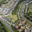 Oblique aerial view of Eyemouth.