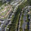 Oblique aerial view of Eyemouth.