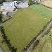 Oblique aerial view of Eyemouth.