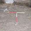 Watching Brief photograph, Area of manhole trench prior to work taken from S, The Helix, Forth and Clyde Canal, Falkirk