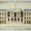Drawing, elevation