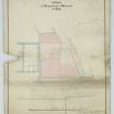 Drawing, "Plan of Property situated Kirkgate, Leith, belonging to the Incorporation of Shipmasters of Leith."