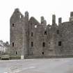 MacLellan's Castle, Kirkcudbright.  General view from east.