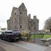 MacLellan's Castle, Kirkcudbright.  General view from south east.