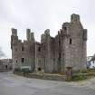 MacLellan's Castle, Kirkcudbright.  General view from north.