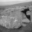Photograph of the sealing stone.
Glass negative.