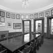 Interior, Cullen Town Hall.
View of council chamber from E.