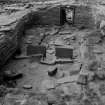 Excavation photograph: House 1, general view of interior from E.