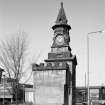 View of Old Town Hall, Pollokshaw, from east.
