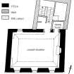 First-floor plan
Preparatory drawing for 'Tolbooths and Town-Houses', RCAHMS, 1996.
