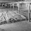 Ardbeg Distillery.
Interior of East malt-barn, malting floor.