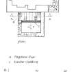 Plan, sections and perspective