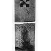 Rosemarkie cross-slab.
From J Stuart, The Sculptured Stones of Scotland, i, pl. 105 &106.