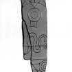 Inverurie symbol stone 1,  from J Stuart, The Sculptured Stones of Scotland, i, pl. 113