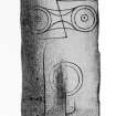 Keillor symbol stone.
From J Stuart, The Sculptured Stones of Scotland, i, pl. cxii.
Filed under NO23NE 32.