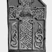 Kingoldrum no.2 cross-slab (face).
From J Stuart, The Sculptured Stones of Scotland, i, pl. 89.
