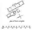 Publication drawing: plan of farm complex at Jubidale.