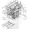 Warsetter Farm: Threshing-machine details (sheet 12 of 29).
Scottish Farm Buildings survey, copy of item in MS/500/36/77