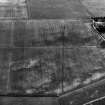 Normandykes, Roman temporary camp, oblique aerial photograph.