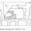 Plan insc. 'Ground Plan, A.W Buchan & Co., Thistle Pottery, Portobello, Edinburgh. Surveyed 4/4/72 DRB, A.L.'