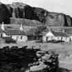 General view of slate quarry workers' houses