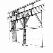 RCAHMS comparative drawing of details of beam, stanchion and column supports
Insc. "GDH"