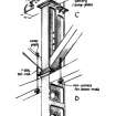 RCAHMS comparative drawing of details of beam, stanchion and column supports
Insc. "GDH"