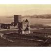 Iona, Iona Abbey.
General view from South-West.
Insc: 'Iona Cathedral and St Oran's Chapel'.