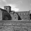 Iona, Iona Abbey.
General view from East.