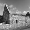 Iona, Iona Nunnery.
General view of refectory from South-West.