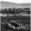 General view of remains of kelp-burning kilns at Ceann a'Mhara