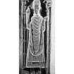 Iona, general.
View showing effigy of unknown abbot.