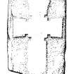 Iona, general.
Plan showing Early Christian non-ringed relief crosses.