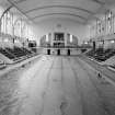 Aberdeen, Justice Mill Lane, Bon Accord Baths, interior.
View of Pool area from diving board at South end.