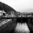 Crinan Canal, Dunardry Lock 11, Rolling Bridge.
General view.