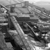View of main body of coal preparation plant from top of No.1 winder's tower, Seafield Colliery